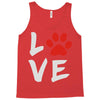 love dog paw Tank Top