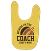 i'm the coach Baby Bibs