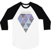 diamond 3/4 Sleeve Shirt