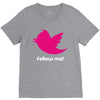 follow me V-Neck Tee
