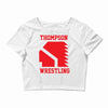 Thompson High School Wrestling (Vision Quest) Crop Top