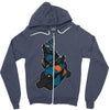 wild style dv Zipper Hoodie