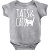 tats and cats Baby Bodysuit