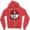 schrodinger ball Zipper Hoodie