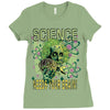 science needs your brain Ladies Fitted T-Shirt