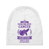 I am a Pancreatic Cancer Survivor - What's Your Superpower? Baby Beanies