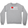 i heart my husband Crewneck Sweatshirt