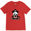 pirate panda V-Neck Tee