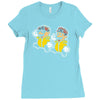 paper bad duo Ladies Fitted T-Shirt
