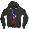 4th of july Zipper Hoodie