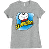 skellington Ladies Fitted T-Shirt