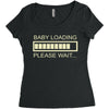 baby loading Women's Triblend Scoop T-shirt