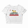 colifornia republic parody pugfornia republic Crop Top