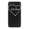 bitches heart iPhone 7 Plus Case