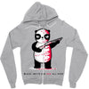 black, red and white Zipper Hoodie