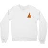 pizza christmas tree pocket Crewneck Sweatshirt