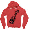 ukulele Zipper Hoodie