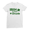 irish i were drunk Ladies Fitted T-Shirt