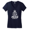 Keep Calm And Let Jimmy Handle It Women's V-Neck T-Shirt