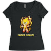 super sonic Women's Triblend Scoop T-shirt