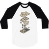 gameboy breakdown 3/4 Sleeve Shirt