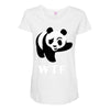 wtf panda Maternity Scoop Neck T-shirt