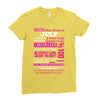 quens are born in july Ladies Fitted T-Shirt