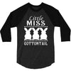 little miss cottontail cute bunny easter 3/4 Sleeve Shirt
