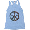 peace in our time vectorized Racerback Tank