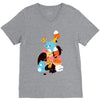 when cute goes bad V-Neck Tee