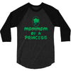 mother's day mommom of a princess 3/4 Sleeve Shirt