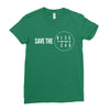 save the manual transmissions (stick shift) Ladies Fitted T-Shirt