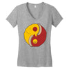 pizza of mind Women's V-Neck T-Shirt