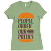 poop Ladies Fitted T-Shirt