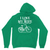 i love when my wife lets me buy another bike Unisex Hoodie