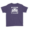 my other ride is a time machine Youth Tee