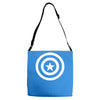 capitan america sticker vinyl decal Adjustable Strap Totes
