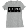 reflections on pi Ladies Fitted T-Shirt