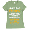 I Am A Mechanic Ladies Fitted T-Shirt