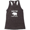 chubby unicorn Racerback Tank