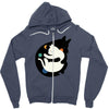 more hugs less fights Zipper Hoodie