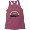 I Am Voting Yes Racerback Tank