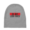 do not look honey back Baby Beanies