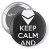 Keep Calm And Hodl Ethereum Pin-back button