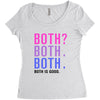 Both is Good Women's Triblend Scoop T-shirt