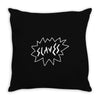 slaves logo Throw Pillow