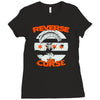 reverse the curse Ladies Fitted T-Shirt