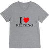 i love running V-Neck Tee