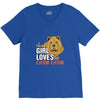 This Girl Loves Her Chow Chow V-Neck Tee