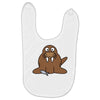 cokelat animal Baby Bibs